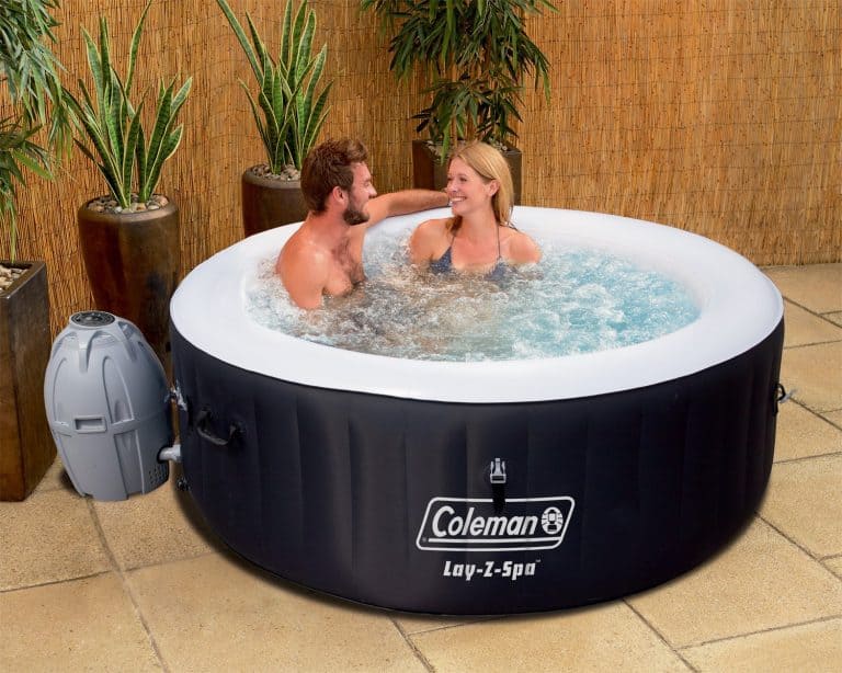 Coleman SaluSpa 4-Person Portable Inflatable Outdoor Spa Hot Tub